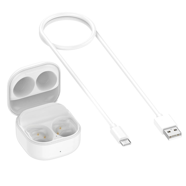 For Samsung Galaxy Buds FE���R400��� Wireless Earphone Charging Box(White)