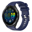 Compatible with Garmin Compatible witherunner 965 22mm Solid Color Silicone Watch Band(Midnight Blue) - free shipping - PMC TechLife - Order now!