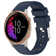 Compatible with Garmin Venu 20mm Smooth Solid Color Silicone Watch Band(Midnight Blue) - free shipping - PMC TechLife - Order now!