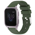 Compatible with Garmin Venu SQ 20mm Smooth Solid Color Silicone Watch Band(Army Green) - free shipping - PMC TechLife - Order now!