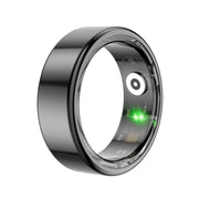 R02 SIZE 10 Smart Ring, Support Heart Rate / Blood Oxygen / Sleep Monitoring / Multiple Sports Modes(Black)