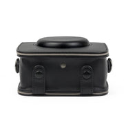 Full Body Camera PU Leather Case Bag with Strap for Fujifilm Instax Square SQ20(Black)