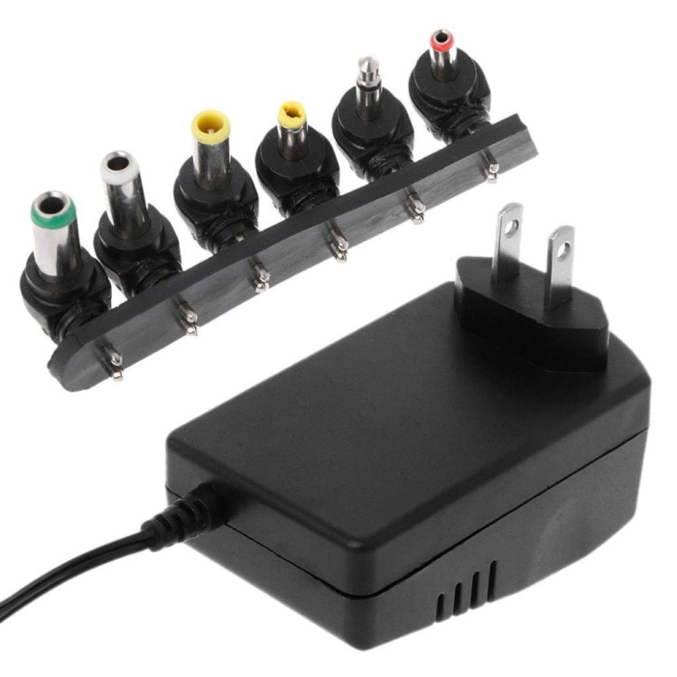 Voltage Adjustable Universal Power Adapter 110 220V to 12V 3V 4.5V 6V 7.5V 9V AC DC Adapter 3A Max 12 Volt Power Supply Adapter, EU Plug