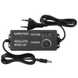 AC To DC Adjustable Voltage Power Adapter Universal Power Supply Display Screen Power Switching Charger EU, Output Voltage:3-12-5A - Power Supplies by PMC TechLife | Online Shopping South Africa | PMC TechLife