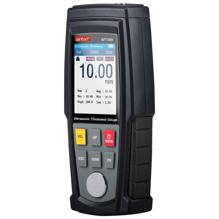 Wintact WT130A Digital Ultrasonic Thickness Gauge Meter Tester USB Charging Digital Thickness Metal Tester High Precision