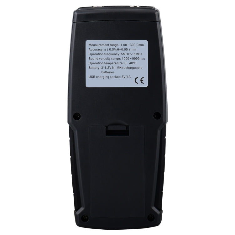 Wintact WT130A Digital Ultrasonic Thickness Gauge Meter Tester USB Charging Digital Thickness Metal Tester High Precision