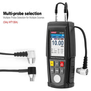 Wintact WT130A Digital Ultrasonic Thickness Gauge Meter Tester USB Charging Digital Thickness Metal Tester High Precision
