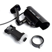 IP66 Water-resistant Dummy CCTV Camera With Flashing LED For Realistic Looking for Security Alarm(Silver)