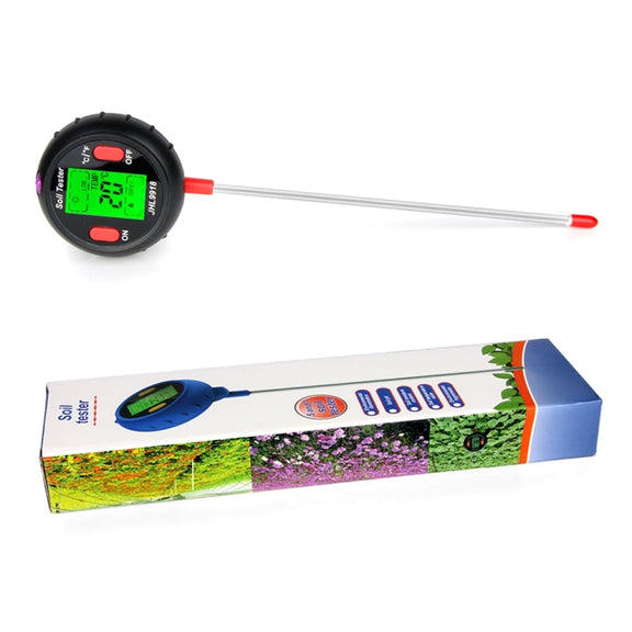 RZ104 Soil PH Meter Humidity Detector Digital PH Meter Soil Monitor PH Gardening Plant Soil Tester