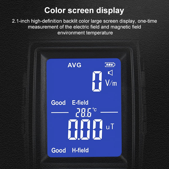 Wintact WT3121 Electromagnetic Radiation Tester Household Appliances Radiation Detector Electromagnetic Radiation Meter