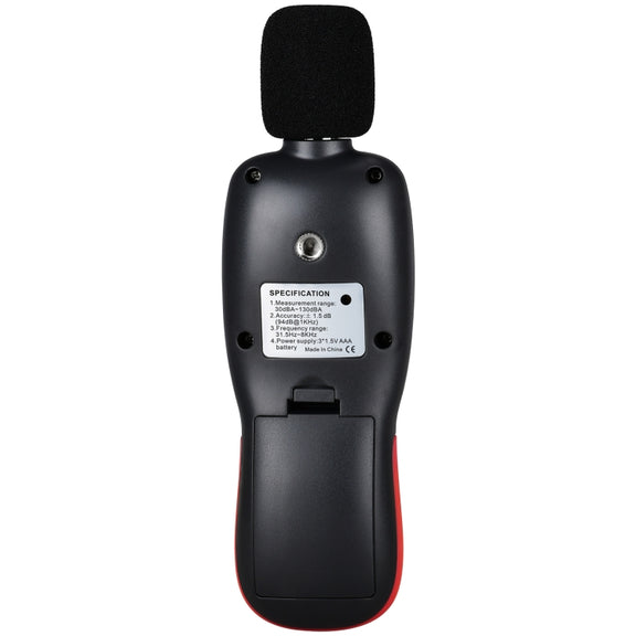 WT85B Sound Level Meter Digital Decibel Meter Digital Noise Meter Environmental Noise Tester