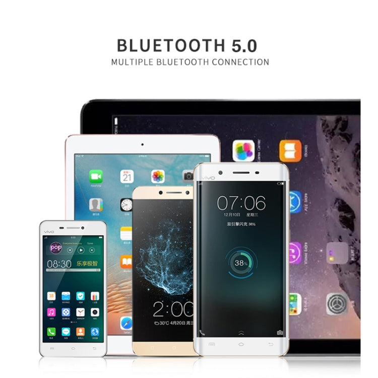 DM-22 Magnetic Bluetooth Earphone DM-22 Neckband Sport headset with Mic Wireless Handsfree Earphoness(Black)