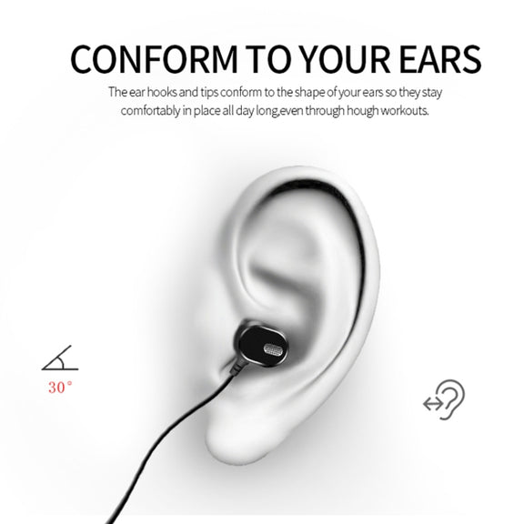 DM-22 Magnetic Bluetooth Earphone DM-22 Neckband Sport headset with Mic Wireless Handsfree Earphoness(White)