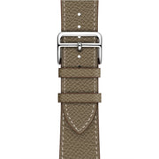 For Apple Watch 3 / 2 / 1 Generation 42mm Universal Leather Cross Band(Gray)