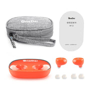 OneDer W12 Wireless Earphone with Water-resistant IPX5 HD Stereo Sound TWS Bluetooth Earphone(Red)