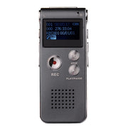SK-012 8GB Voice Recorder USB Professional Dictaphone  Digital Audio With WAV MP3 Player VAR   Function Record(Grey)