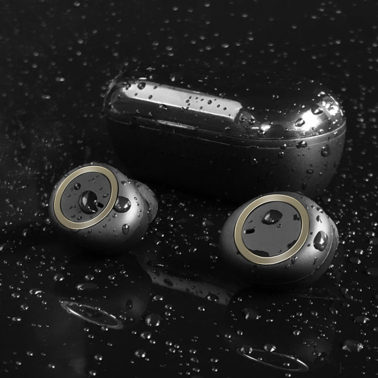 TWS-A1 TWS Bluetooth 5.0 Mini Invisible Sports Music Earphone with Charging Box & Microphone (White)