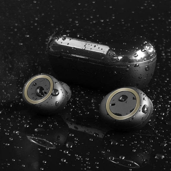 TWS-A1 TWS Bluetooth 5.0 Mini Invisible Sports Music Earphone with Charging Box & Microphone (White)