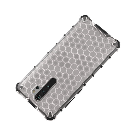 For Xiaomi Redmi Note 8 Pro Shockproof Honeycomb PC + TPU Case(Blue)
