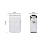 Richwell Brushed Camera Case PU Leather Case for Fujifilm Instax Mini Liplay Instant Camera(Black)