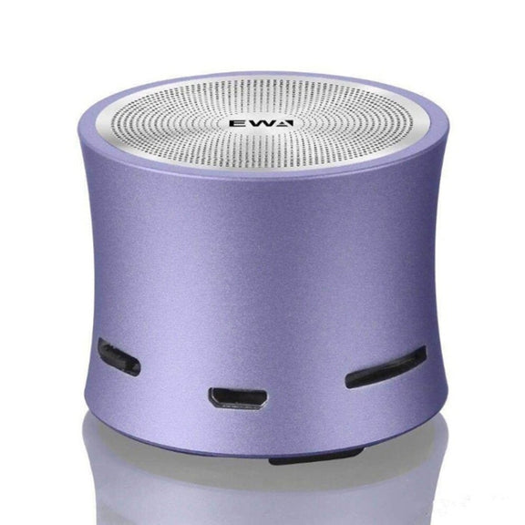 EWA A104 Bluetooth Speaker MP3 Player Portable Speaker Metallic USB Input MP3 Player Stereo Multimedia Speaker(Blue)