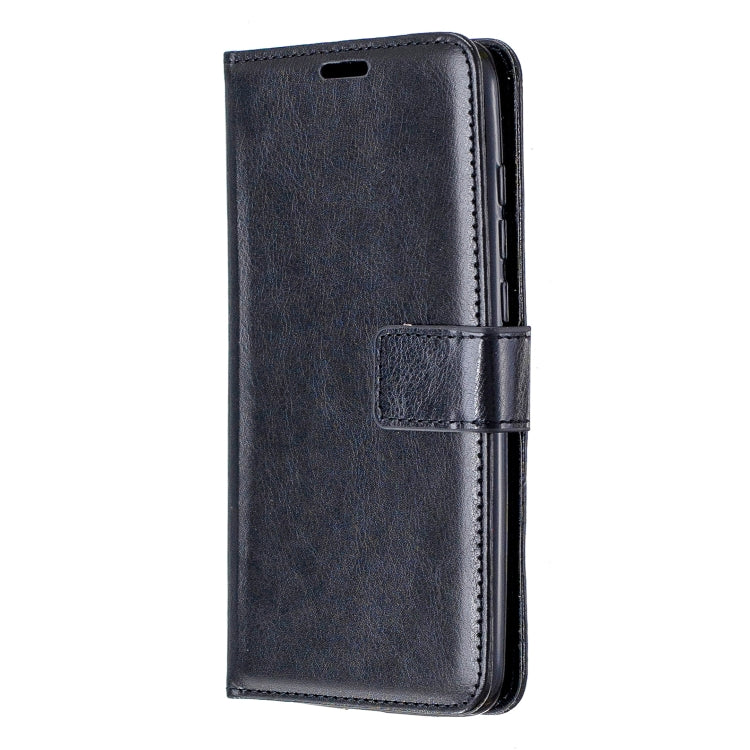 For Xiaomi Mi 9 Lite / CC9 Crazy Horse Texture Horizontal Flip Leather Case with Holder & Card Slots & Wallet & Photo Frame(Black)