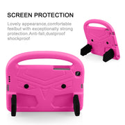 For Galaxy Tab A 8.0 (2019)T290 / T295 Sparrow Style Flat Anti Falling Protective Shell with Bracket(Rose Pink)