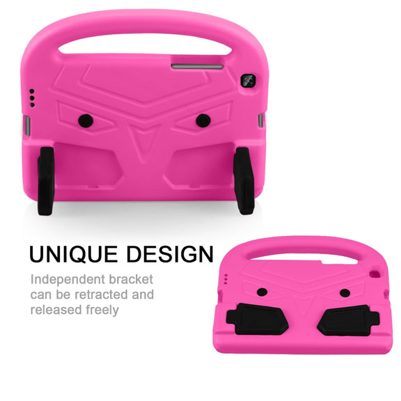 For Galaxy Tab A 8.0 (2019)T290 / T295 Sparrow Style Flat Anti Falling Protective Shell with Bracket(Rose Pink)