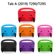 For Galaxy Tab A 8.0 (2019)T290 / T295 Sparrow Style Flat Anti Falling Protective Shell with Bracket(Rose Pink)