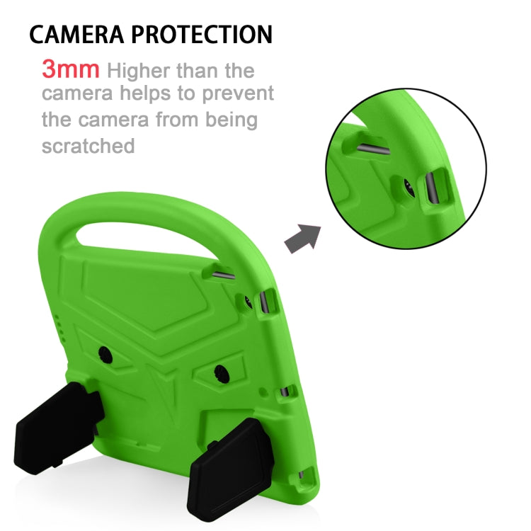 For Galaxy Tab A 8.0 (2019)T290 / T295 Sparrow Style Flat Anti Falling Protective Shell with Bracket(Green)