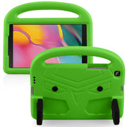 For Galaxy Tab A 8.0 (2019)T290 / T295 Sparrow Style Flat Anti Falling Protective Shell with Bracket(Green)