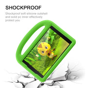 For Galaxy Tab A 8.0 (2019)T290 / T295 Sparrow Style Flat Anti Falling Protective Shell with Bracket(Green)