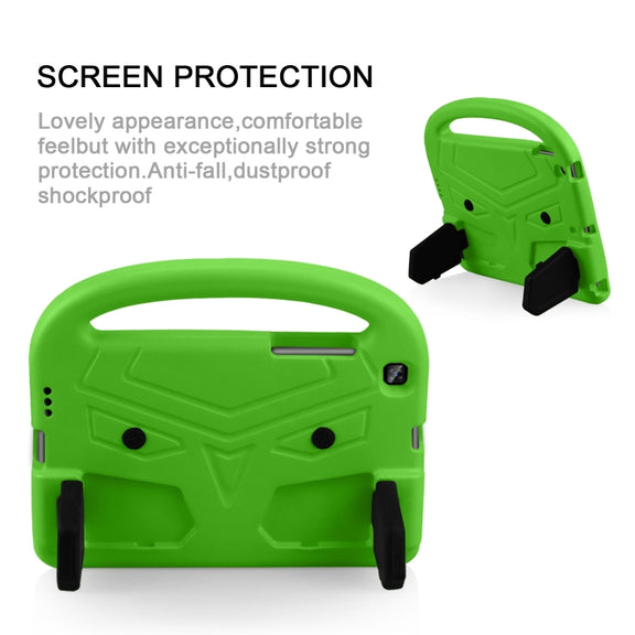 For Galaxy Tab A 8.0 (2019)T290 / T295 Sparrow Style Flat Anti Falling Protective Shell with Bracket(Green)
