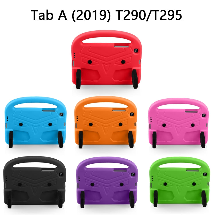 For Galaxy Tab A 8.0 (2019)T290 / T295 Sparrow Style Flat Anti Falling Protective Shell with Bracket(Green)