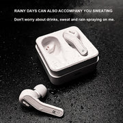 T88 Mini Touch Control Hifi Wireless Bluetooth Earphones TWS Wireless Earbuds with Charger Box(White)