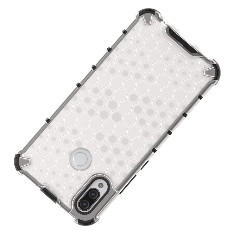 For Huawei Nova 3i  Shockproof Honeycomb PC + TPU Case(Blue)