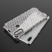For Huawei Nova 3i  Shockproof Honeycomb PC + TPU Case(Blue)