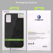 For Galaxy S20+ PINWUYO Zun Series PC + TPU + Skin Water-resistant Anti-fall All-inclusive Protective Case(Blue)