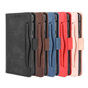 For LG G8X ThinQ / V50S ThinQ Wallet Style Skin Feel Calf Pattern Leather Case with Separate Card Slots & Holder & Wallet & Photo Frame(Pink)