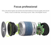 EWA A113 Portable Super Mini Bluetooth Speaker Wireless Bass Subwoofer Boom Box Speakers(Silver)