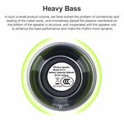 EWA A113 Portable Super Mini Bluetooth Speaker Wireless Bass Subwoofer Boom Box Speakers(Silver)