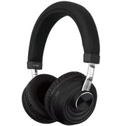 VJ083 Folding Wireless Headset Bluetooth Competitive Game Music Sports Plug Cartoon Wireless Headset(Black)