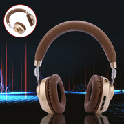 VJ083 Folding Wireless Headset Bluetooth Competitive Game Music Sports Plug Cartoon Wireless Headset(Gray)