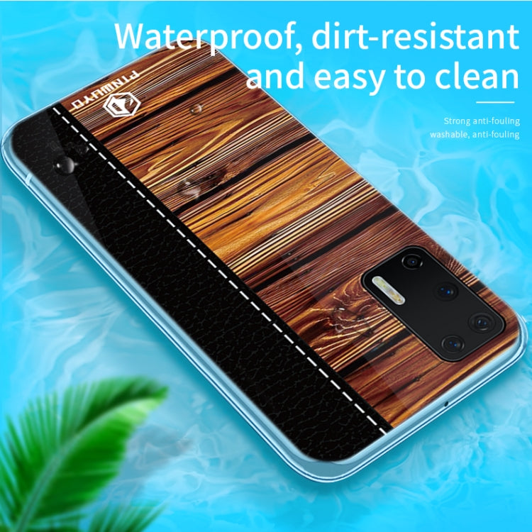 For Huawei P40 PINWUYO Pindun Series Slim 3D Flashing All-inclusive PC Case(Blue)
