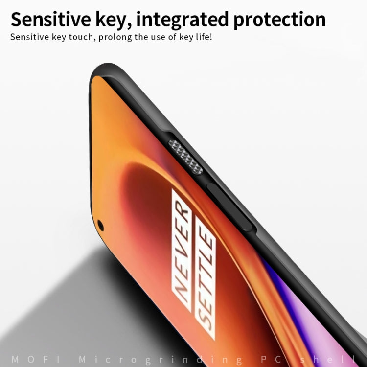 For  OnePlus 8 Pro MOFI Frosted PC Ultra-thin Hard Case(Black)