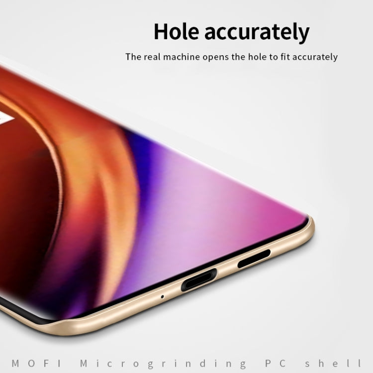 For  OnePlus 8 Pro MOFI Frosted PC Ultra-thin Hard Case(Black)