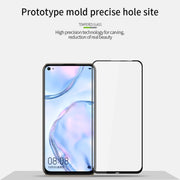 For Huawei P40 Lite / nova 6 SE PINWUYO 9H 2.5D Full Screen Tempered Glass Film(Black)
