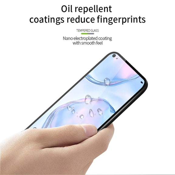 For Huawei P40 Lite / nova 6 SE PINWUYO 9H 2.5D Full Screen Tempered Glass Film(Black)