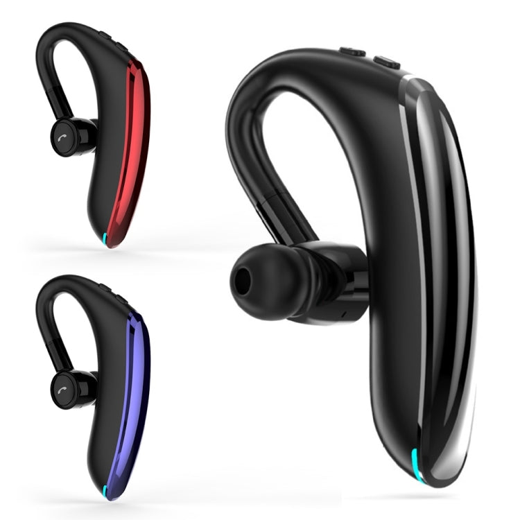 F900 Mini Earhook 180�� Freely Rotating Wireless Bluetooth 5.0 Earphone Car Handsfree Call Headphone(Red)