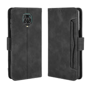 For Xiaomi Redmi Note 9 Pro / Note 9s / Note 9 Pro Max  Wallet Style Skin Feel Calf Pattern Leather Case with Separate Card Slot(Black)